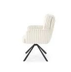 Стул кухонный Halmar K572 поворотный (кремовый/черный) | изображение 2