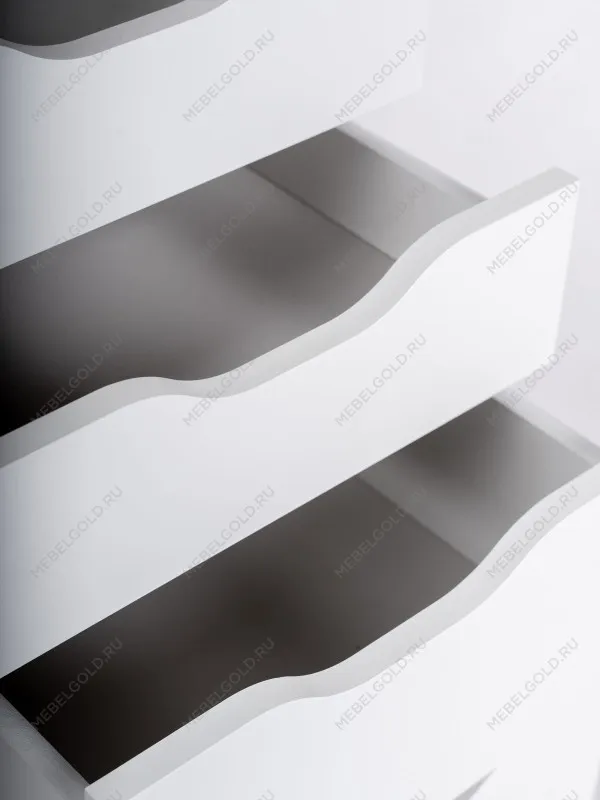 Стол письменный Ингар, 5 ящиков, 140х75х55 см, белый | изображение 15