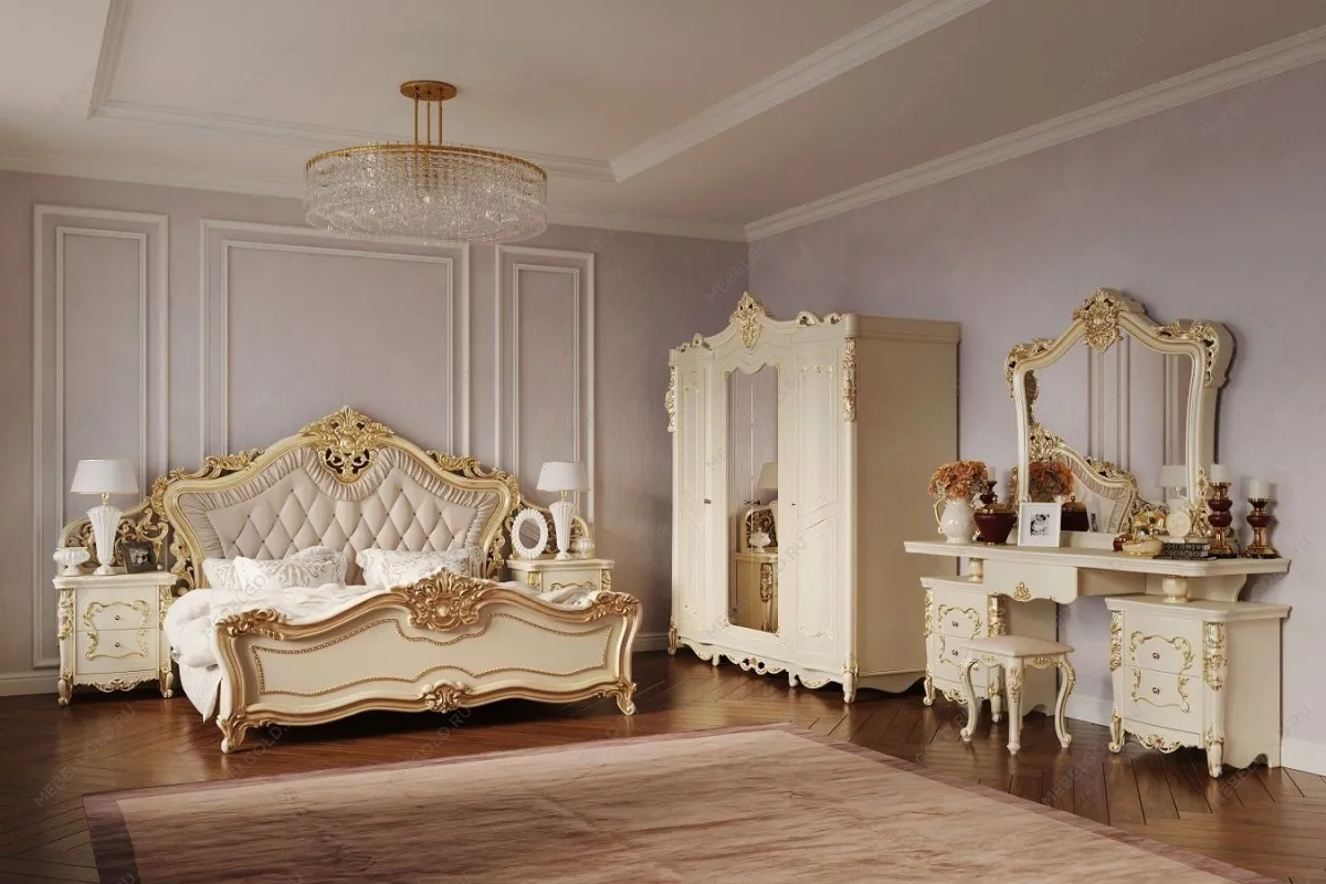 м. Марьина Роща - Кровать Джоконда 160х200 см крем глянец | изображение 6