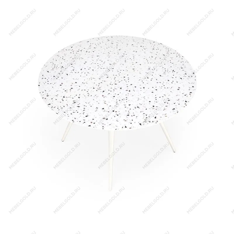 Стол обеденный Halmar ARAMIS 120 (терразит/белый) | изображение 3