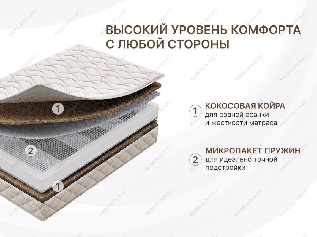 Матрас Микро хард 140х190 | изображение 4