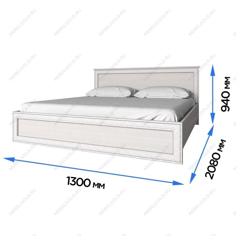 Кровать Тиффани 120 вудлайн кремовый | изображение 2