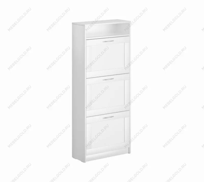 БРИМНЭС / СИРИУС тумба ИКЕА / IKEA для обуви 60х143 белая | изображение 3