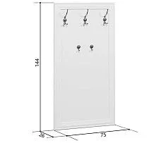 Центральный склад - Вешалка Кентаки WIE/75 белый