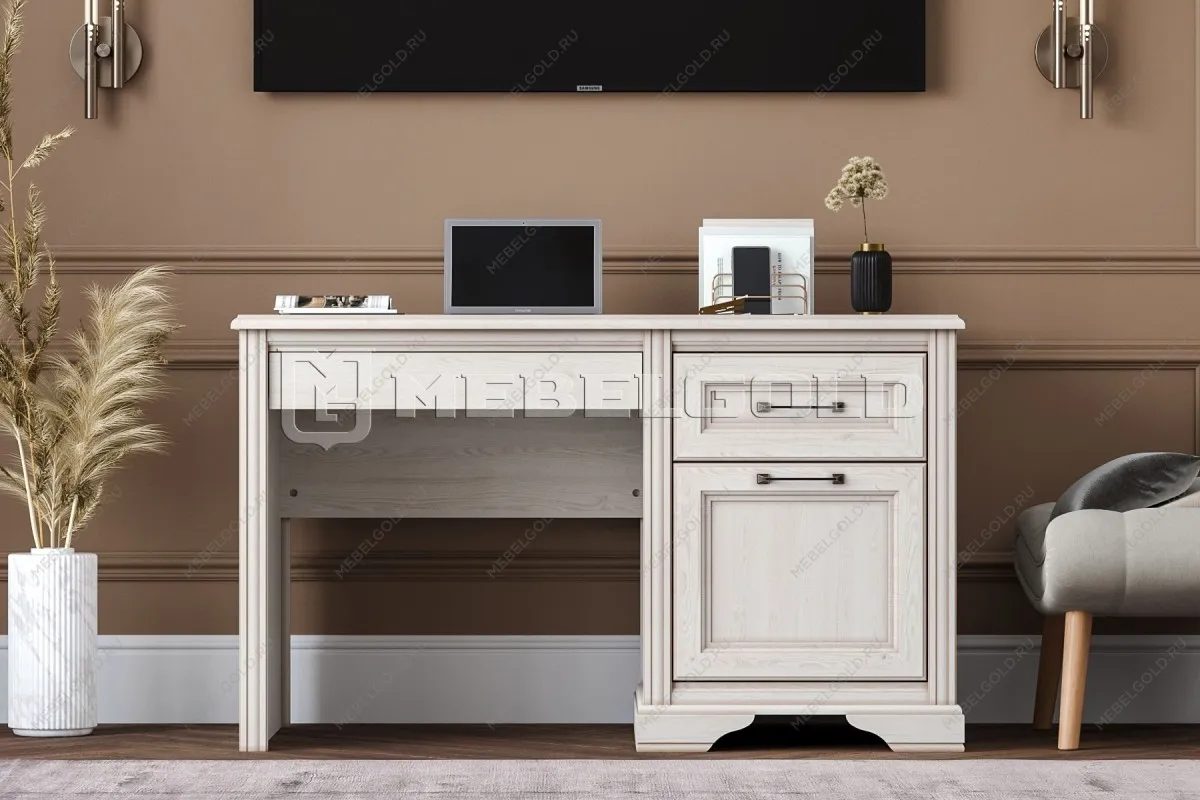 Стол письменный Стилиус BIU130 (Лиственница сибирская) | изображение 1