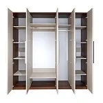 Шкаф Жаклин 5-дверный бежевый | изображение 1