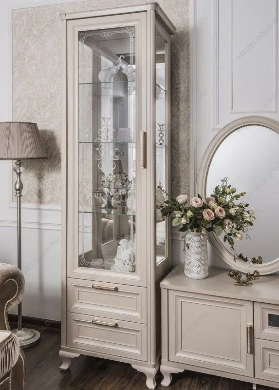 Витрина Мокко 1-ств бежевый | изображение 2