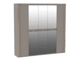 Шкаф 5 дверный, Сиде (2312*523*2304) Мокко, 12612