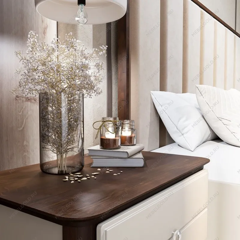 Тумба прикроватная Жаклин бежевый | изображение 3