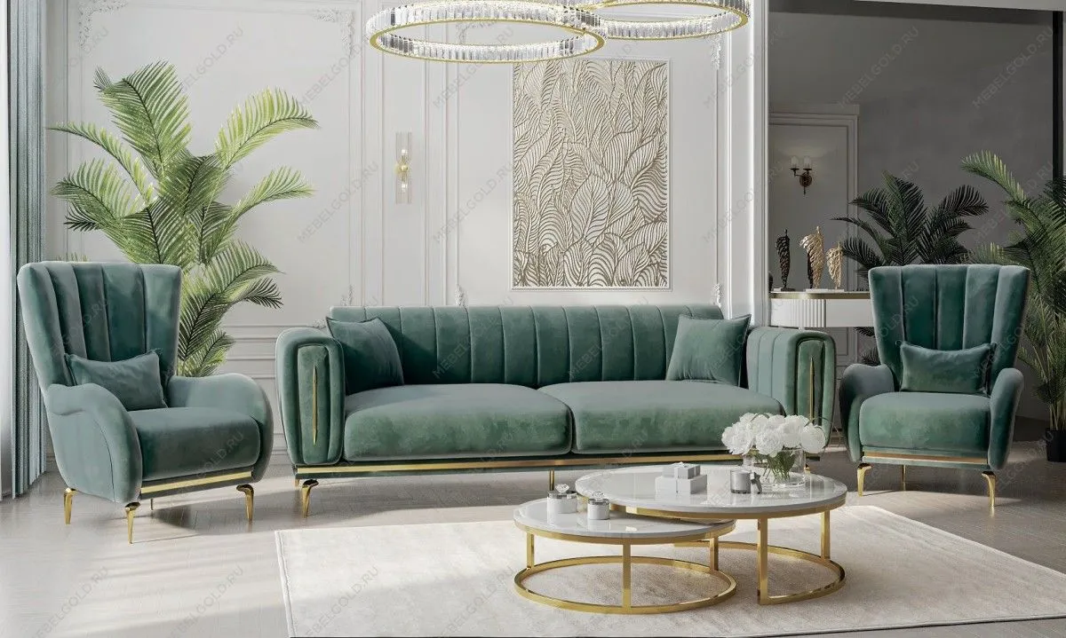 Кресло Замира оливковый | изображение 5