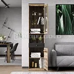 Шкаф с витриной Джаггер 1V1D1SN - Выставка Лобня | изображение 3