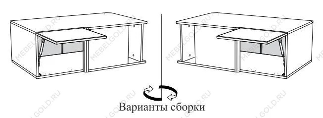 Шкаф АГУ-100, Женева (1000*600*360) Дуб Палермо/Зеленый матовый, 21957 | изображение 1