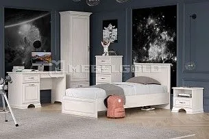 Кровать Тиффани 90 вудлайн кремовый