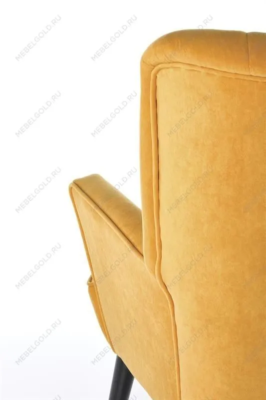 Кресло Halmar DELGADO (горчичный) | изображение 4