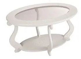 Стол журнальный Виват С (молочный дуб)