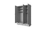 Шкаф Валенсия 3DG2S Z серый | изображение 1