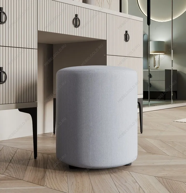 Пуфик Стелла светло серый камень | изображение 1