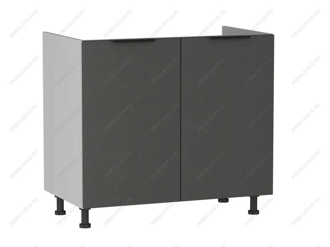 Стол под мойку СМ-90, Ватель (900*520*820) Экокожа Серый, 23312