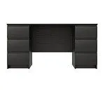 КАСТОР (KULLEN) стол письменный ИКЕА / IKEA 6 ящиков 151х65 Дуб Венге | изображение 1