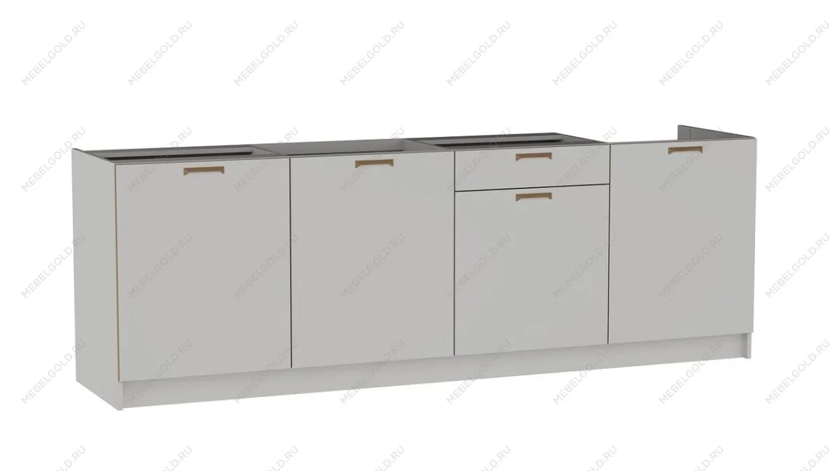 Стол С-240, Смарт (2400*566*820) Серый, 22604