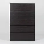 МАЛЬТА комод ИКЕА / IKEA 5 ящиков 80х121 Дуб Венге | изображение 2