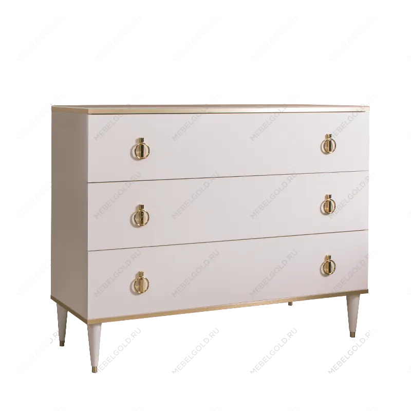 Комод Римини (Слоновая кость/Золото) РМКМ-1