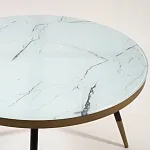 Стол журнальный Signal VEGA B (мраморный эффект/черный) | изображение 3