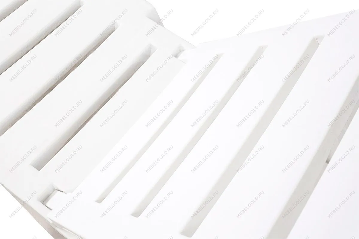 Шезлонг Tweet пластиковый белый | изображение 5