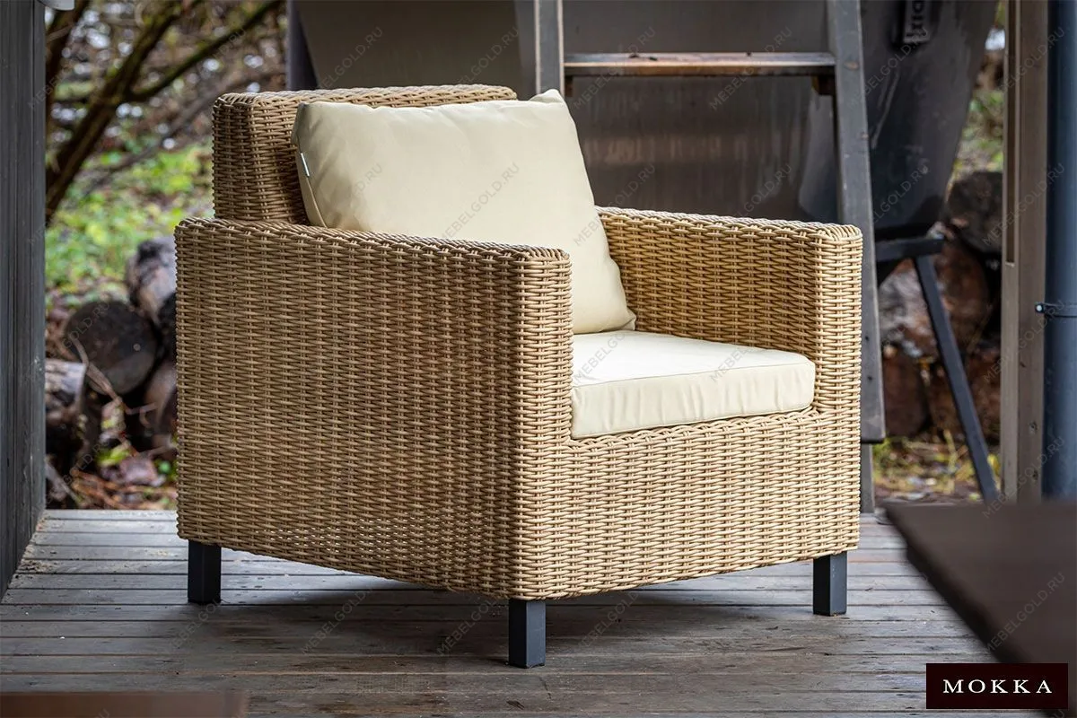 MOKKA BELLA кресло, соломенный | изображение 1