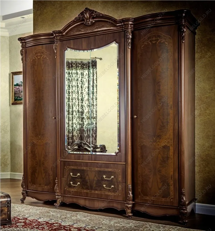 Шкаф Илона 4-дверный караваджо | изображение 2