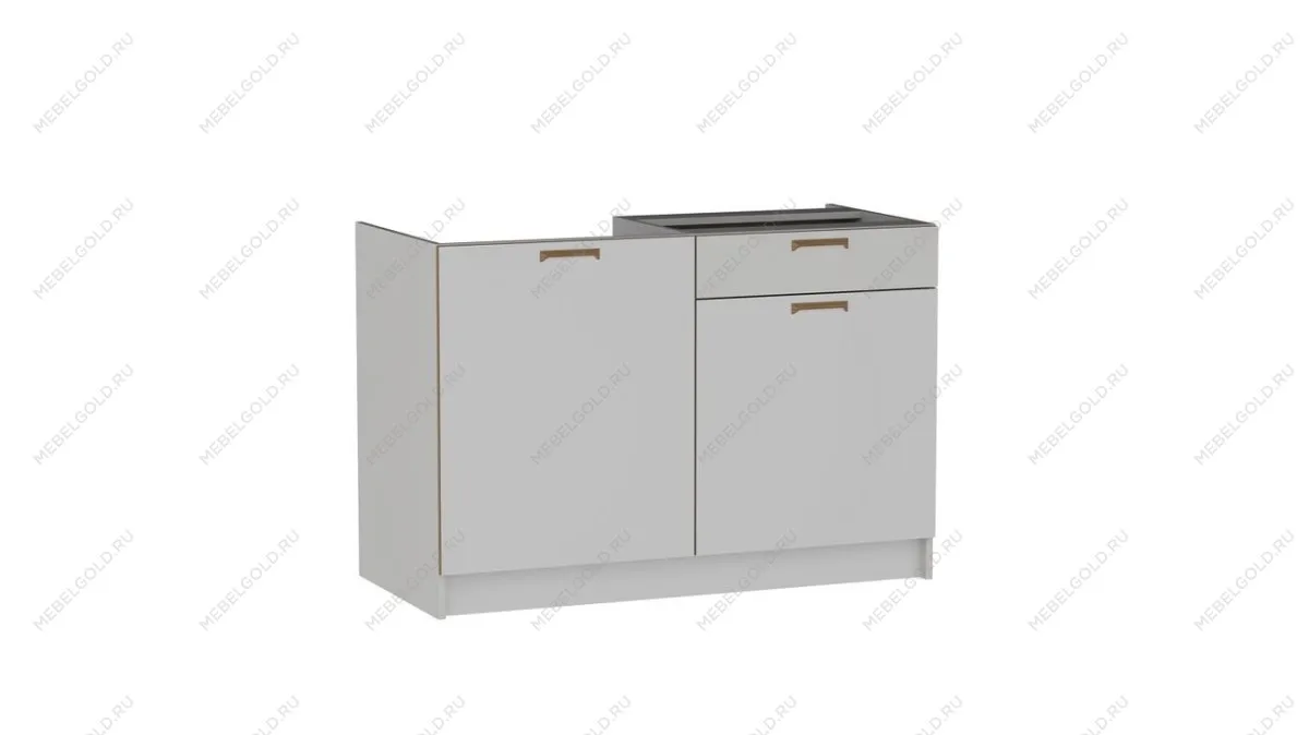 Стол С-120, Смарт (1200*566*820) Серый, 22601