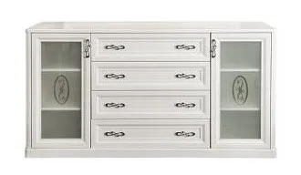 Балашиха - Комод Мишель белый матовый (гостиная)