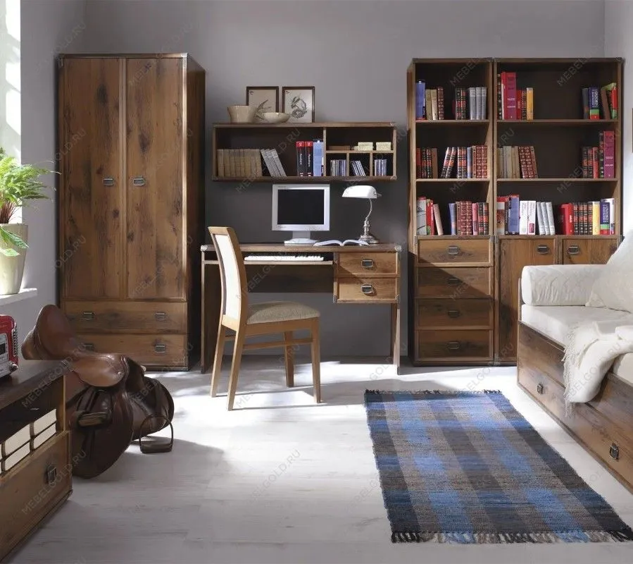 Стол письменный Индиана JBIU2S дуб саттер | изображение 1