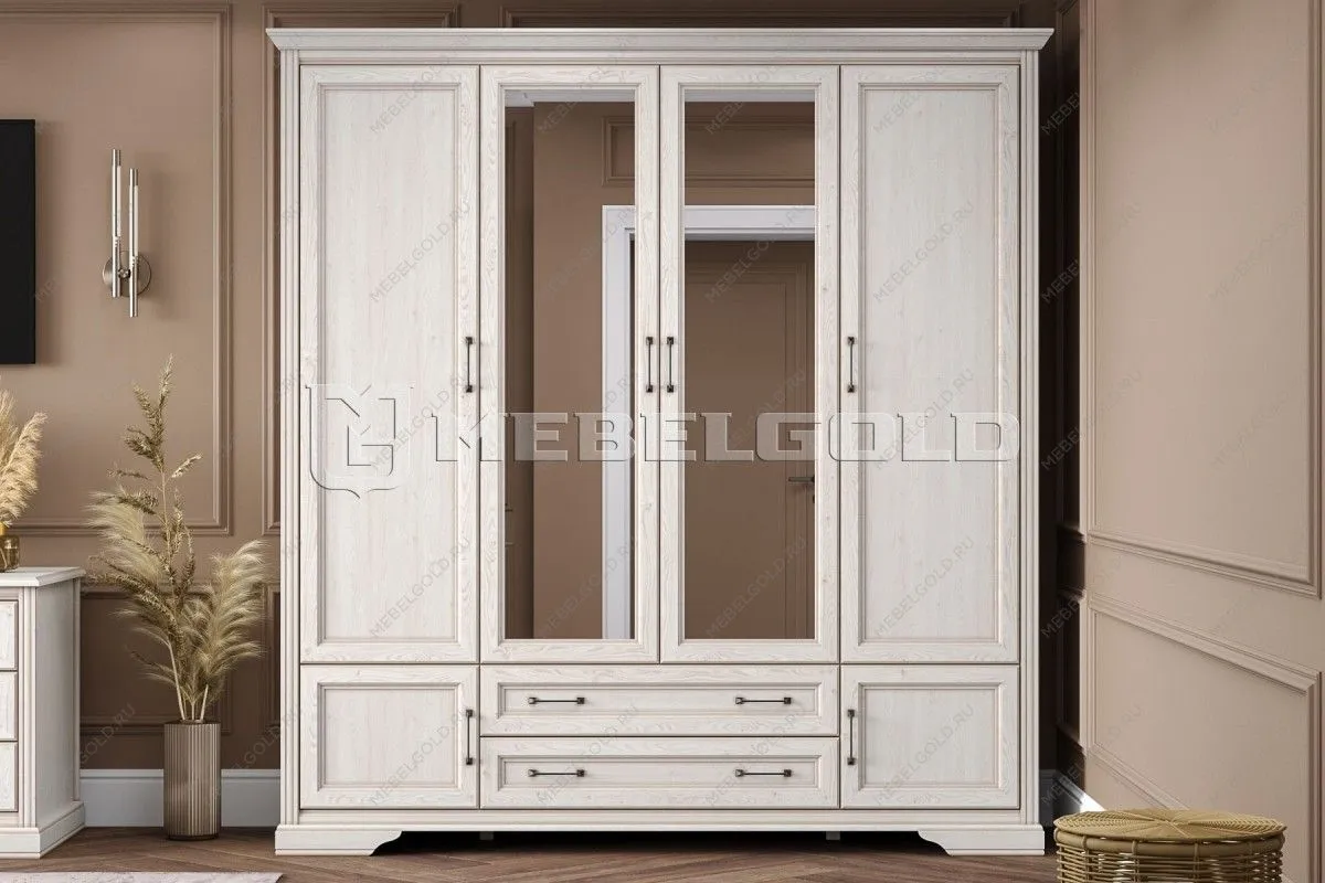 Шкаф Стилиус SZF6D2S (Лиственница сибирская) | изображение 1