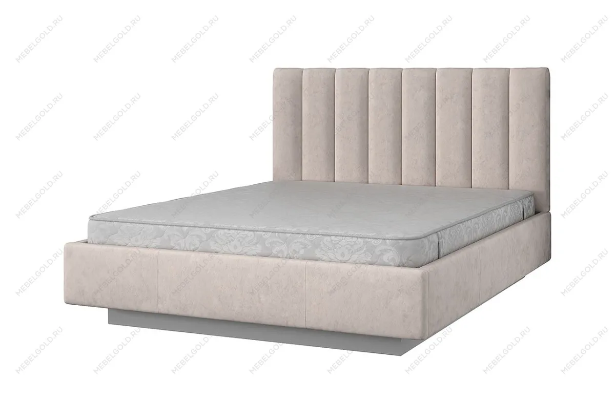 Кровать Сабрина 160 с подъемником, цвет NEBBY 304