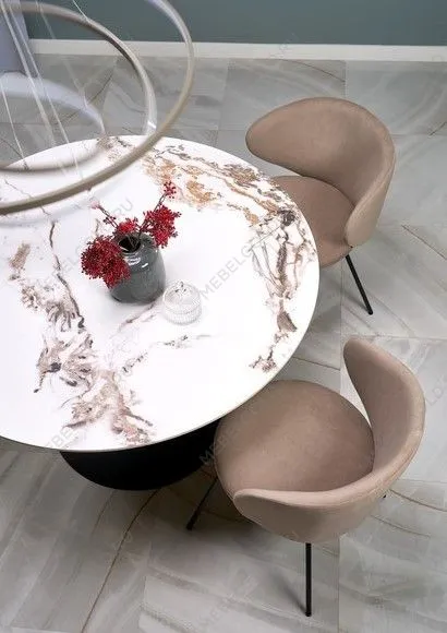 Стул кухонный Halmar K587 (бежевый/черный) | изображение 7