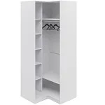 Шкаф Отис МН-039-09 П1 с фасадом ЛДСП (белый) | изображение 1