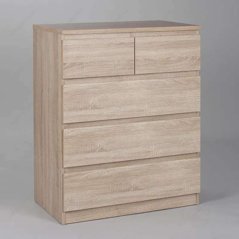 МАЛЬТА комод ИКЕА / IKEA 3+2 ящика 80х99 сонома | изображение 1