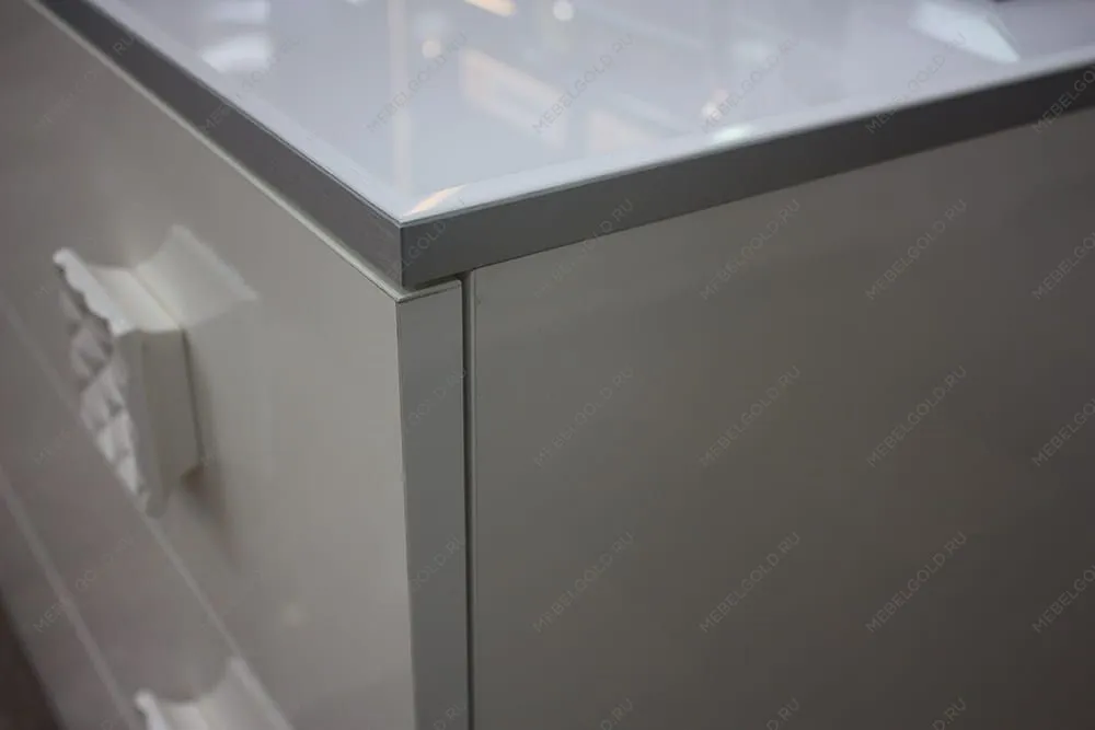 Тумба прикроватная (левая/правая) Диора слоновая кость/золото ДТП-1 | изображение 9