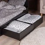 ОРИОН ящик под кровать выкатной ИКЕА / IKEA 140 Дуб Венге | изображение 2