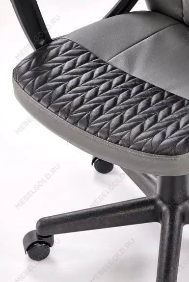 Кресло компьютерное Halmar BJORN (черный/серый) | изображение 9