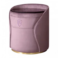 Пуф-тумба Душистая лаванда (бархат) золото Sweet dreams PS-101