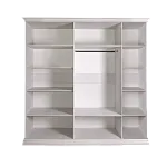 Шкаф 5-и дв. для платья и белья (3 зеркала) Амели дуб АМШ1/5 | изображение 1