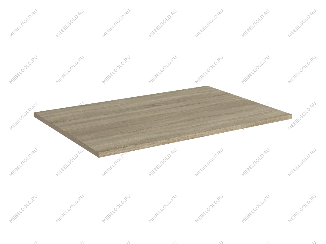 Полка ПЕГАС для шкафа широкая, ДСП, цвет Дуб Сонома