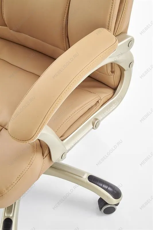 Кресло компьютерное Halmar DESMOND (бежевый) | изображение 6