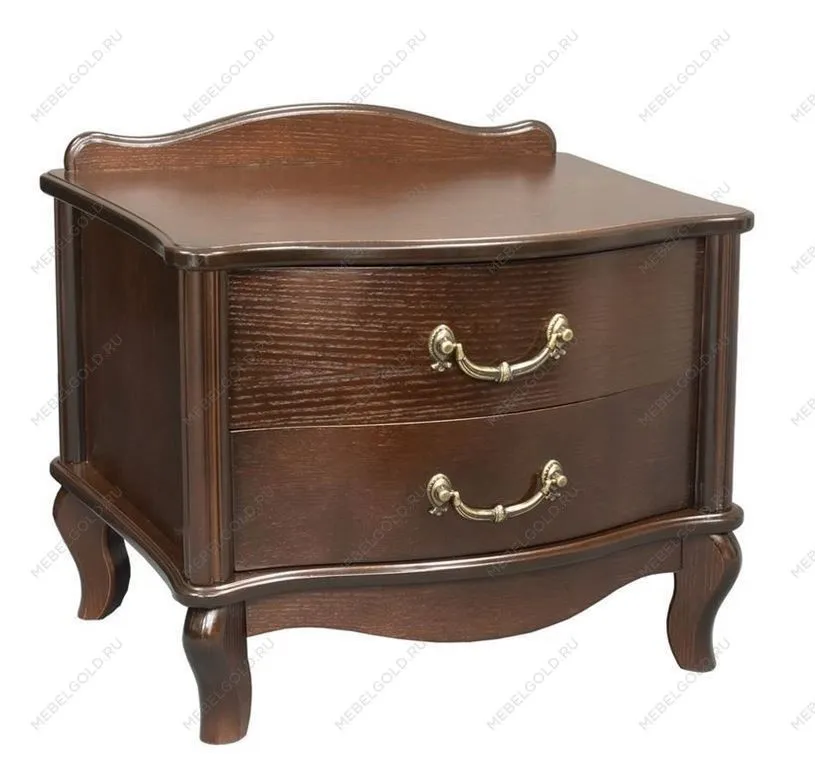 Тумбочка прикроватная Джульетта 2 ящ. (орех)