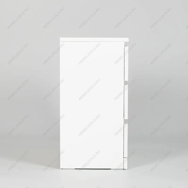 Комод Варма, 3 ящика, 80х78х40 см, эмаль белая | изображение 10