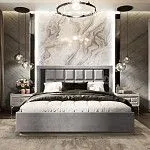 Кровать Замира 180x200 см серый камень | изображение 2