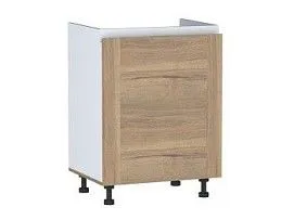 Стол под мойку СМ-60, Сити (600*470*820) Дуб Галифакс натуральный, 20808