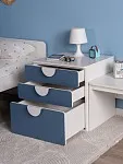 Комод Пикси, 3 ящика 60x57x60, озорной василек | изображение 2